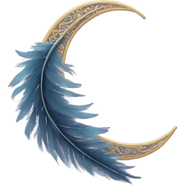 winged moon emoji