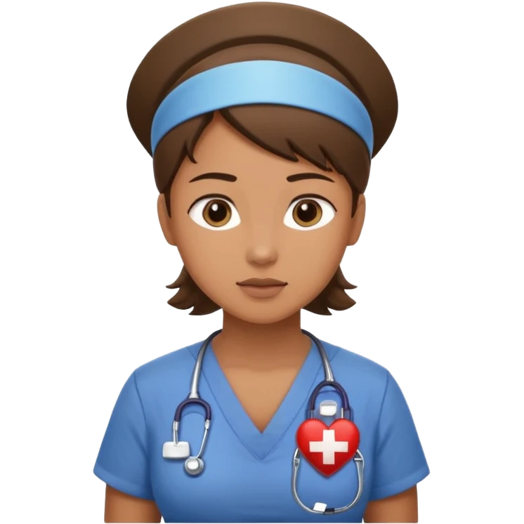 ICU Nurse doing cpr  emoji