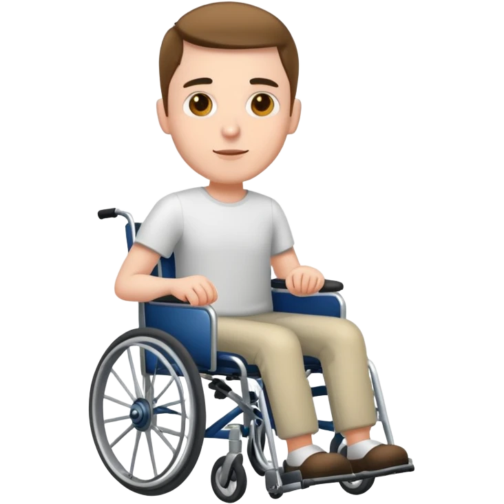 Man in a wheelchair  emoji