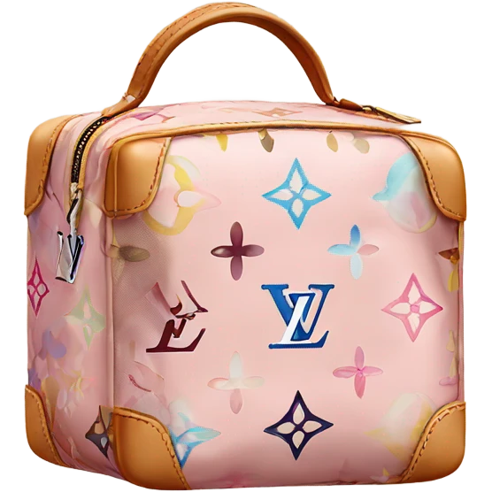 Louis Vuitton cosmetic bag  emoji