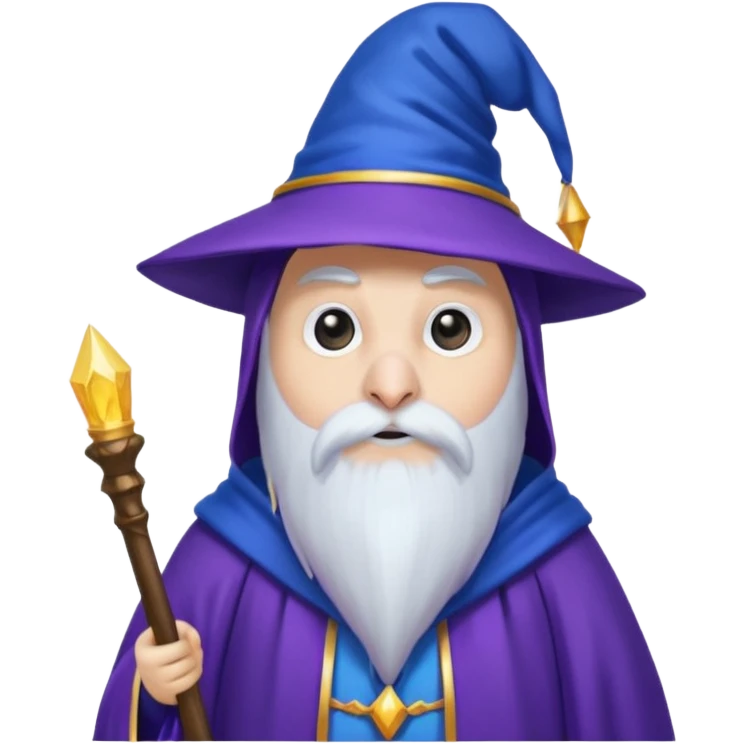 Penguin Wizard emoji
