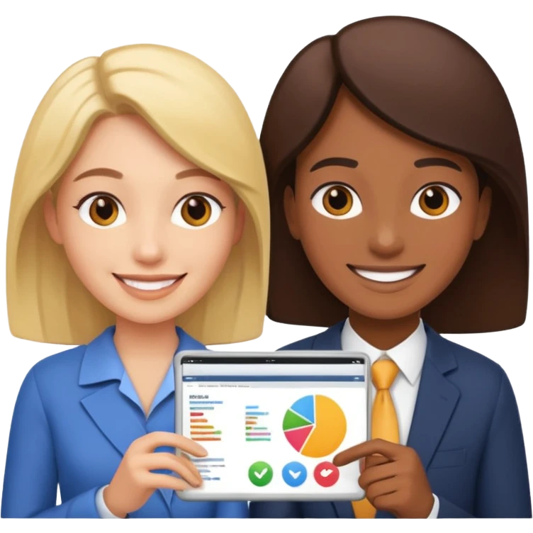 customized investment plan with people emoji