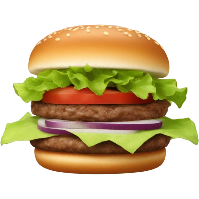 Wendy’s hamburger  emoji