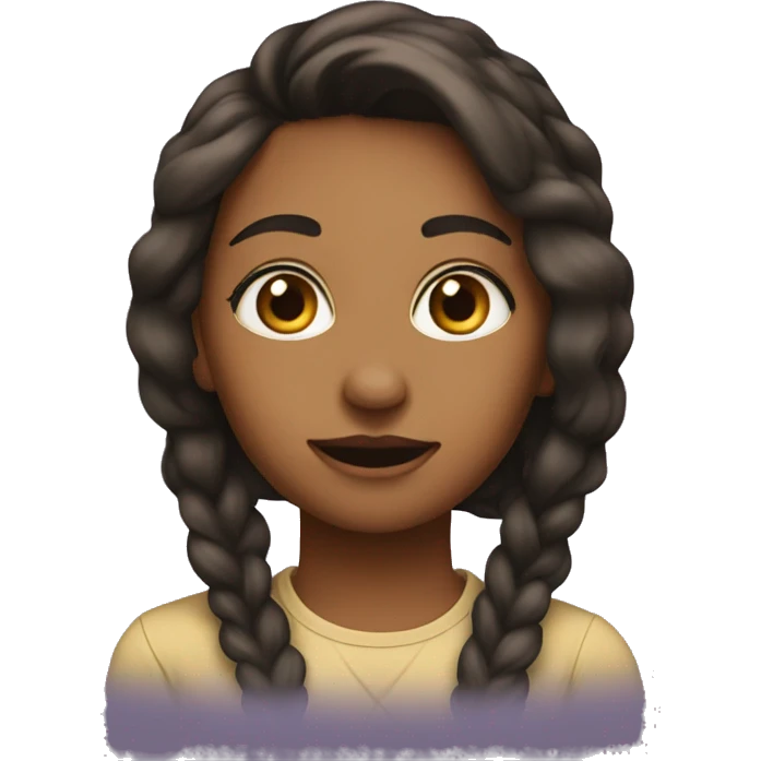 I’m just a girl emoji