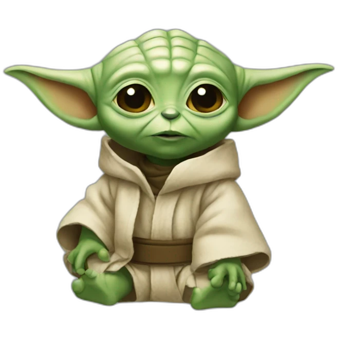 Bébé yoda emoji