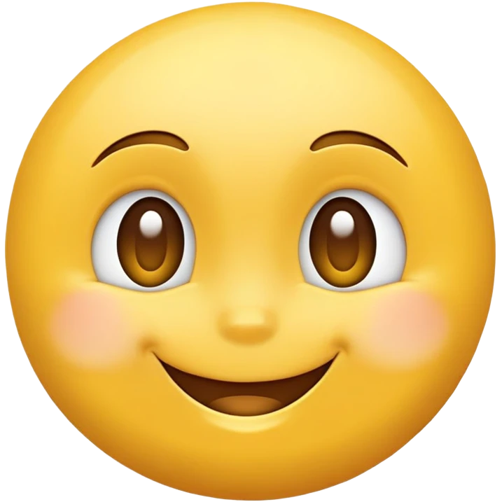 create a yellow winky face  emoji
