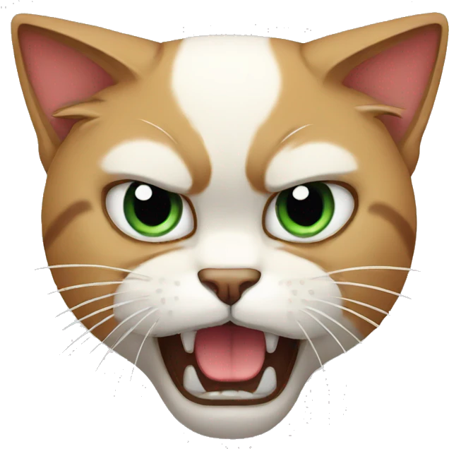 angry cat emoji