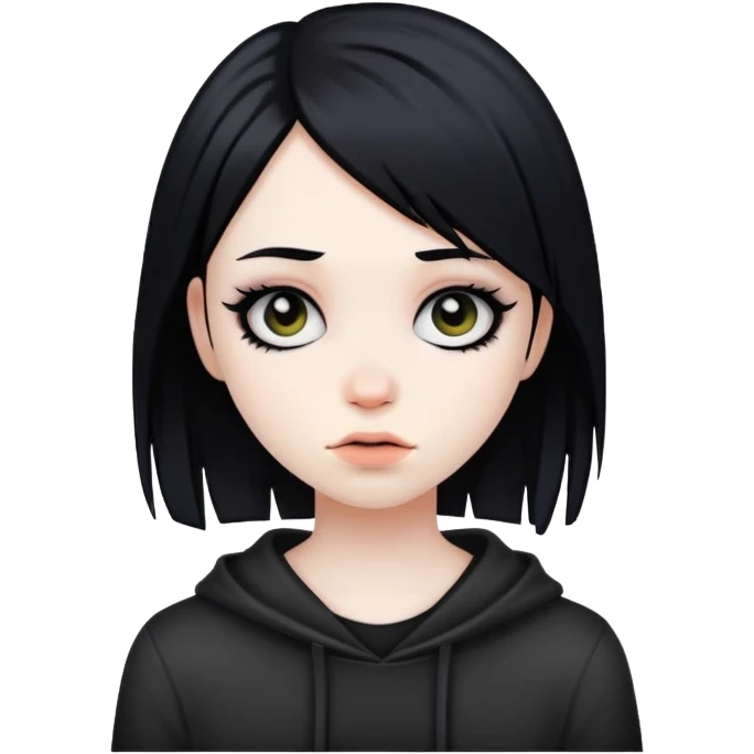 Emo girl emoji