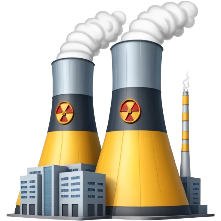 Nuclear power plants emoji