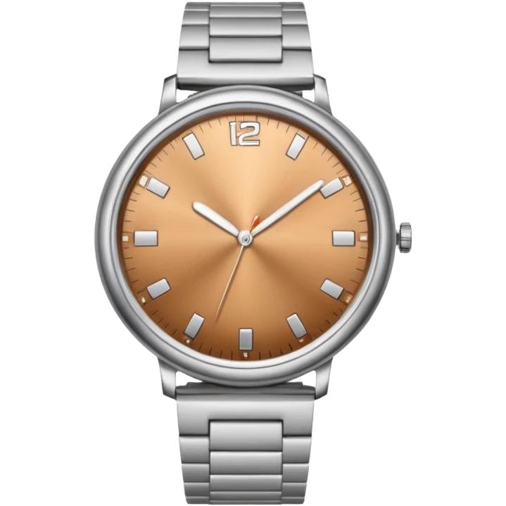 A hand with a watch emoji