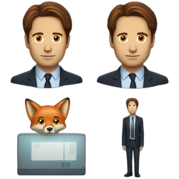 Fox Mulder emoji