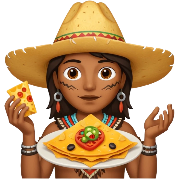 In nacho que sea un indio emoji
