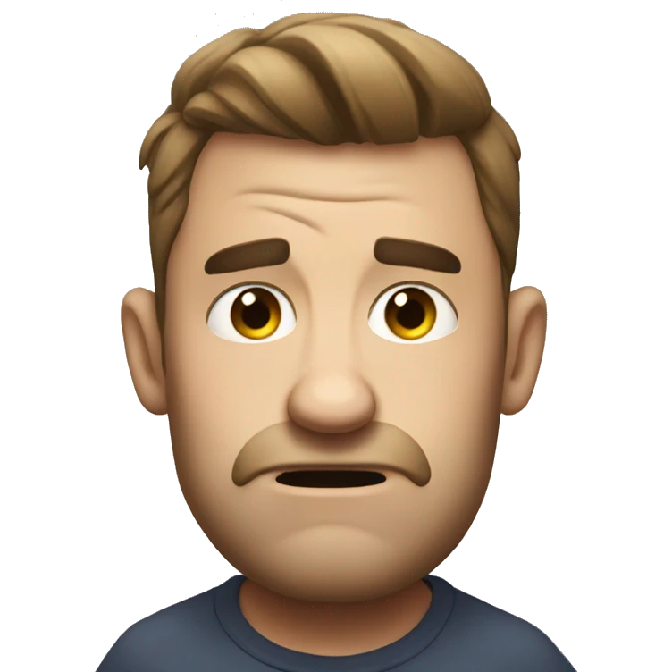 Grumpy Ryan emoji