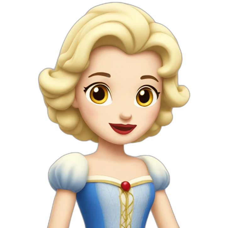 Blanche neige emoji
