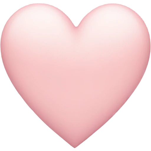 Light Pink ♡ emoji