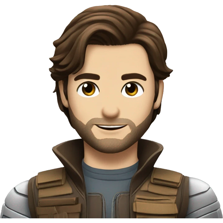 Bucky Barnes with Alpine emoji