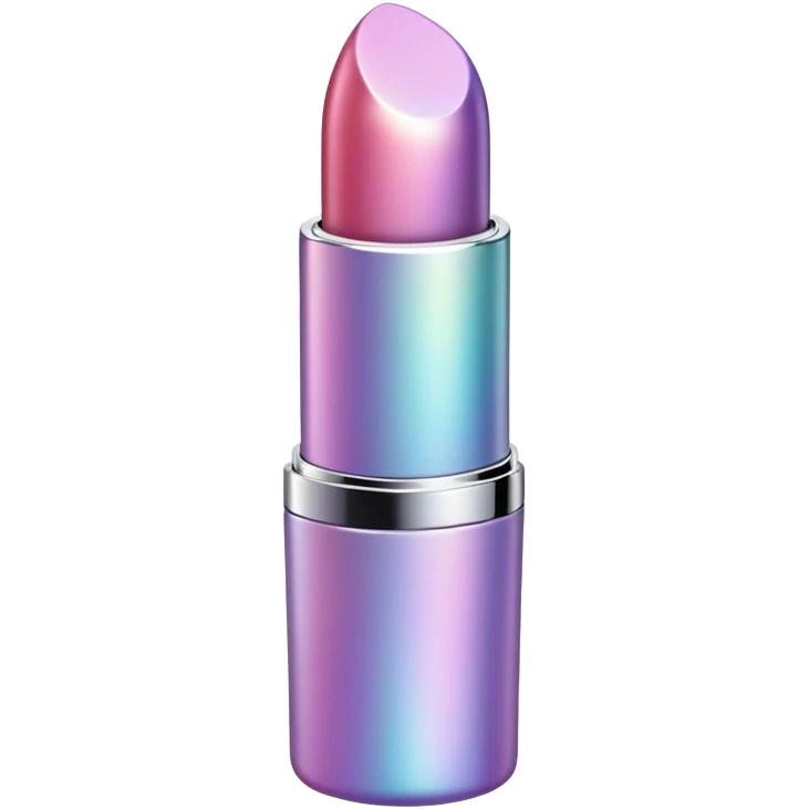 Iridescent pearl lipstick mark  emoji