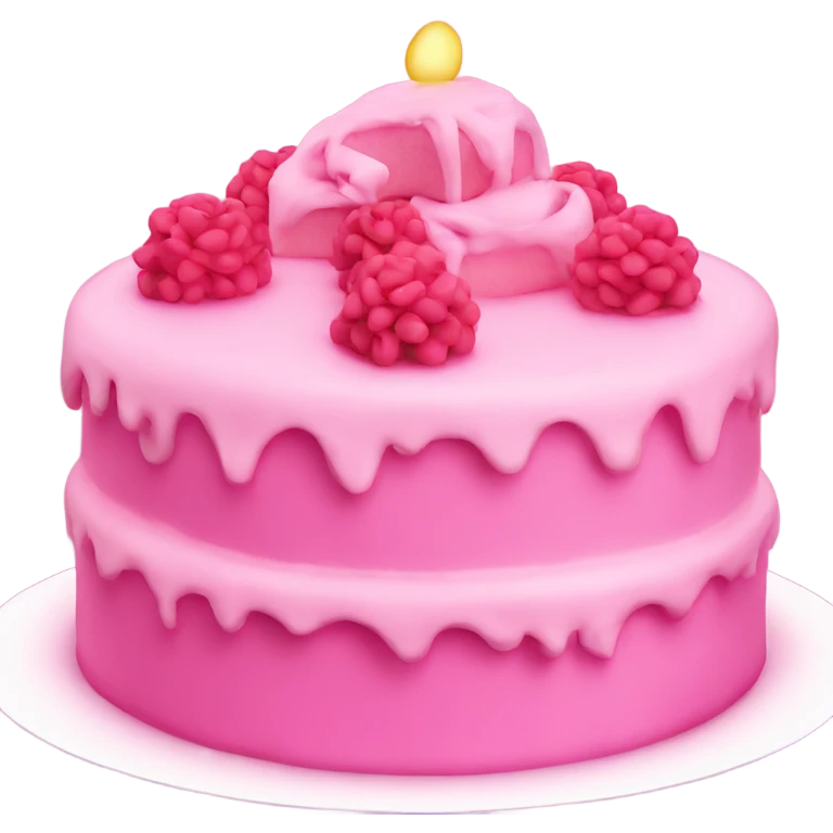 Cake pink emoji