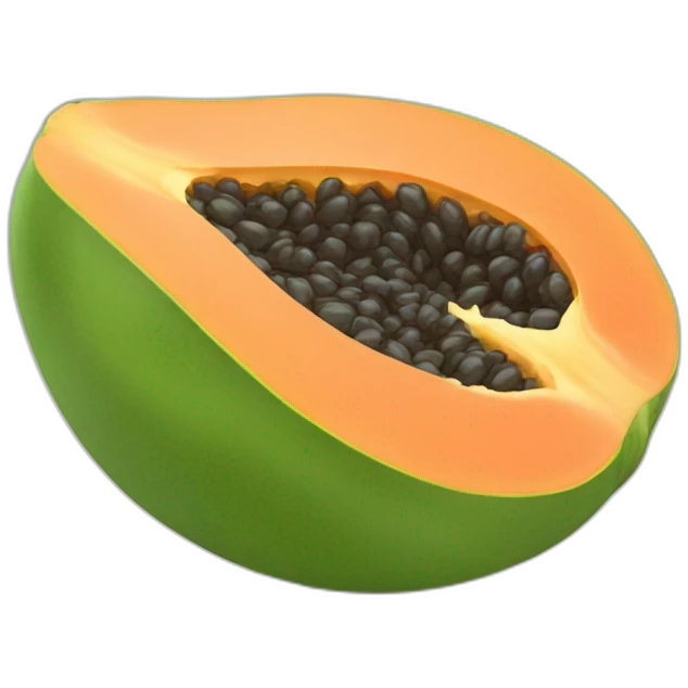 papaya emoji