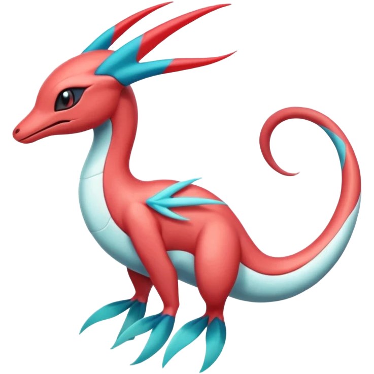Meloetta-Milotic-Inteleon-Heliolisk-Helioptile-Salamence-Salandit-Latias-Fakémon-creature-hybrid emoji