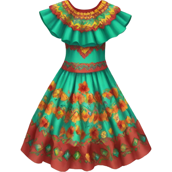 Mexican Dress emoji