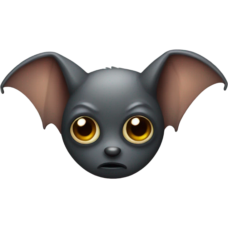 Blind bat emoji