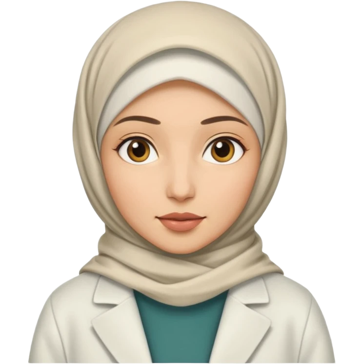 hijab woman doctor emoji