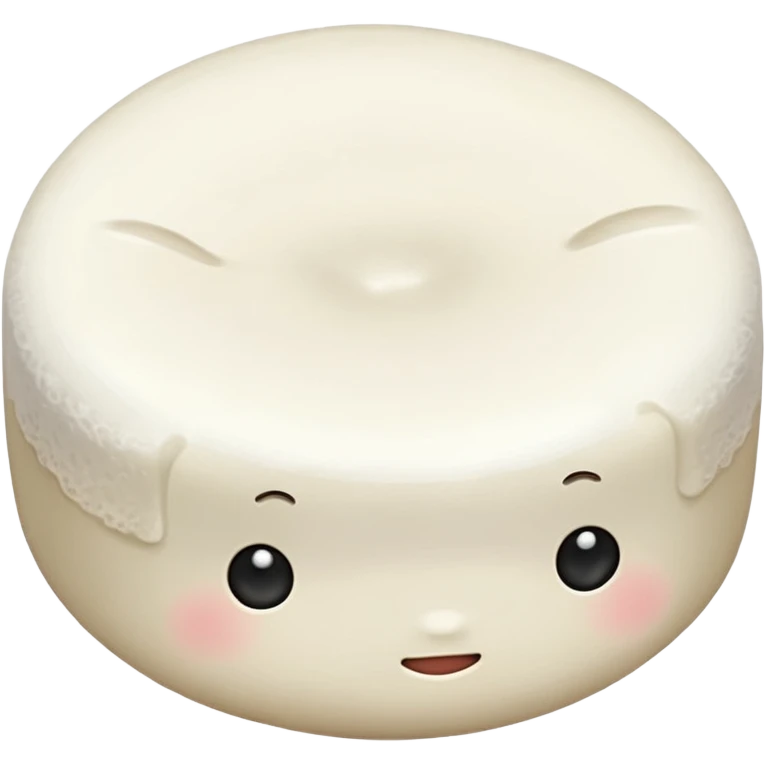 white mochi emoji