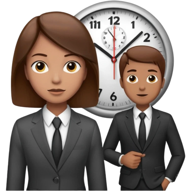 new emoji Be right back meeting time emoji emoji