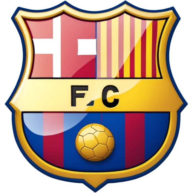 Logotipo de fc barcelona emoji