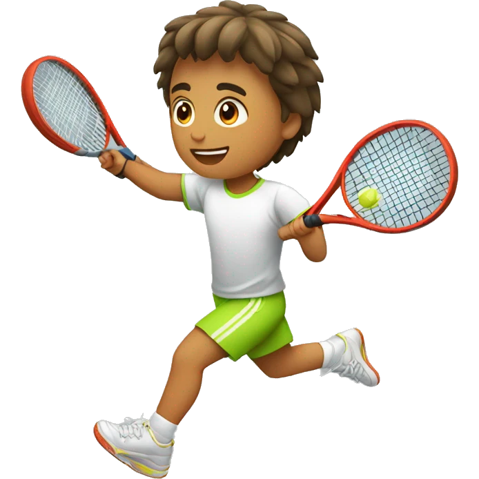 tenis deporte niños emoji