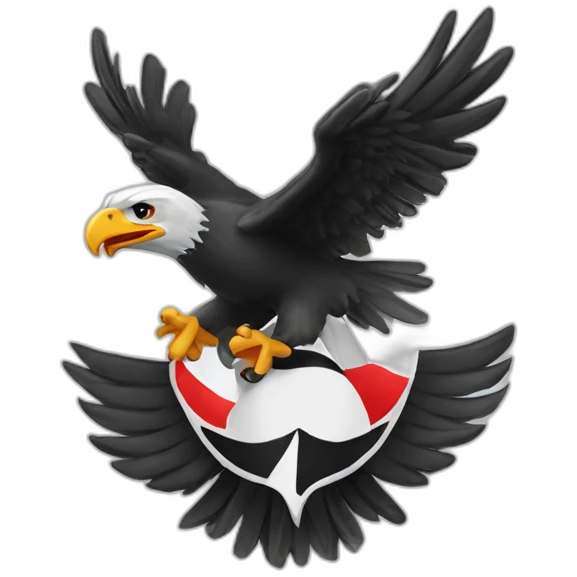 Beşiktaş on eagle emoji