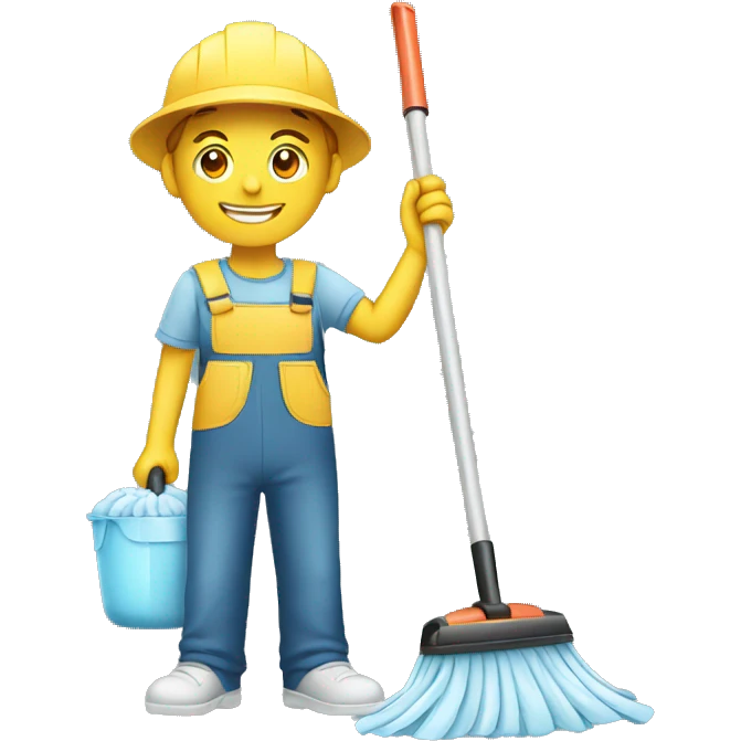 cleaning emoji