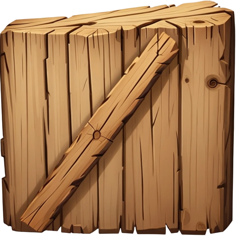 Wood in the ass emoji