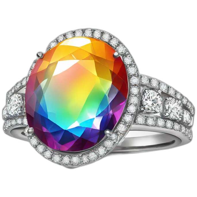 Jonathan Toews as rainbow diamond ring emoji
