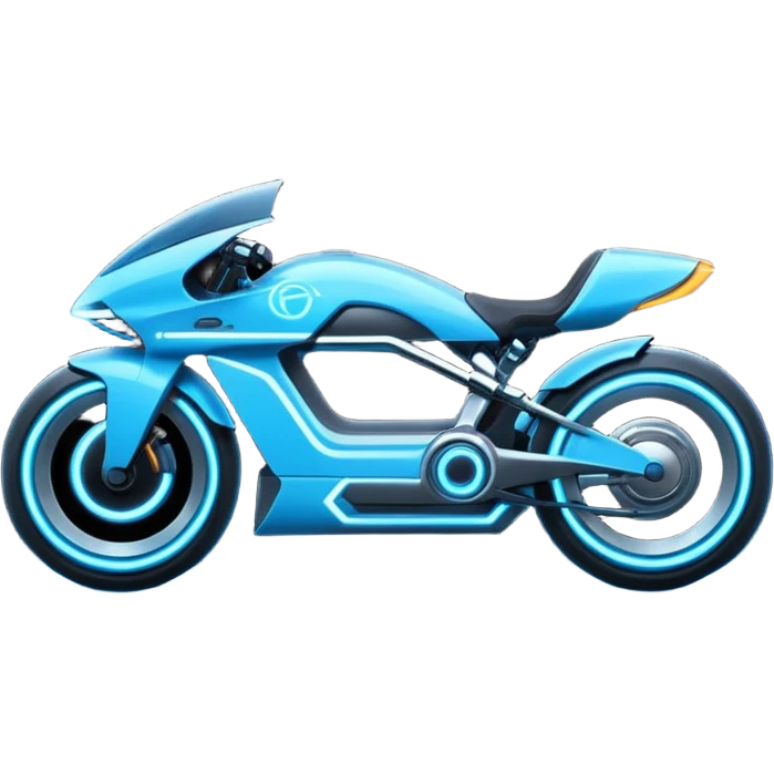 Tron Lightcycle emoji