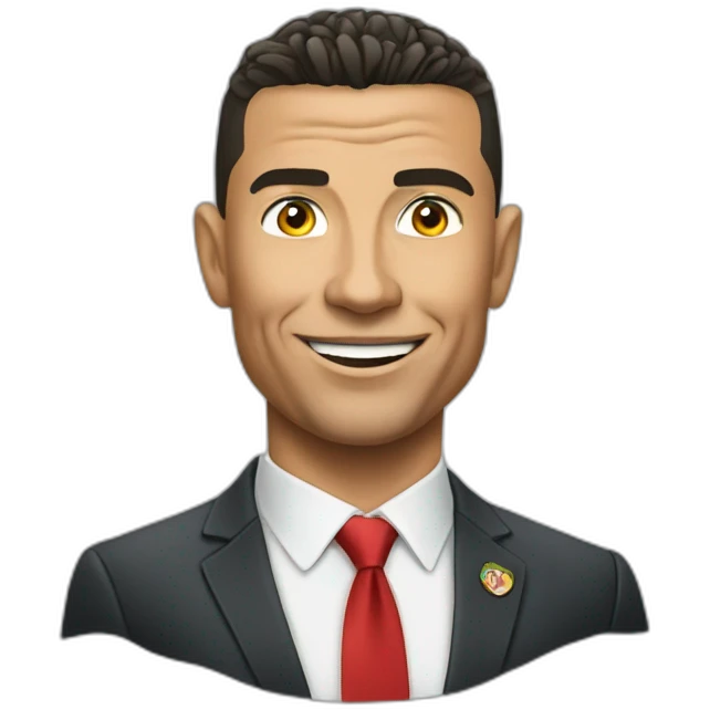 Ronaldo président emoji