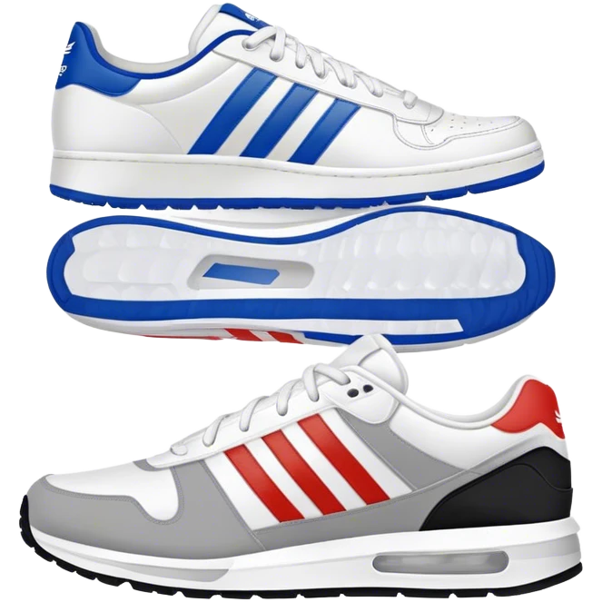 Adidas with nike emoji