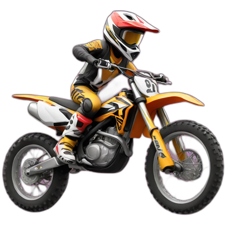 Motocross emoji