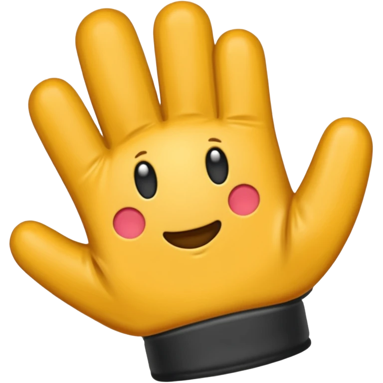 🙈con guantes emoji