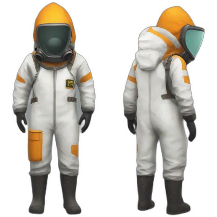 Hazmat Suit from rust game emoji