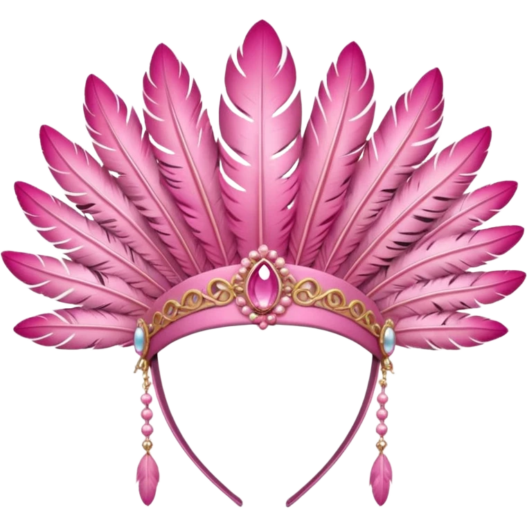 Pink Headpiece  emoji