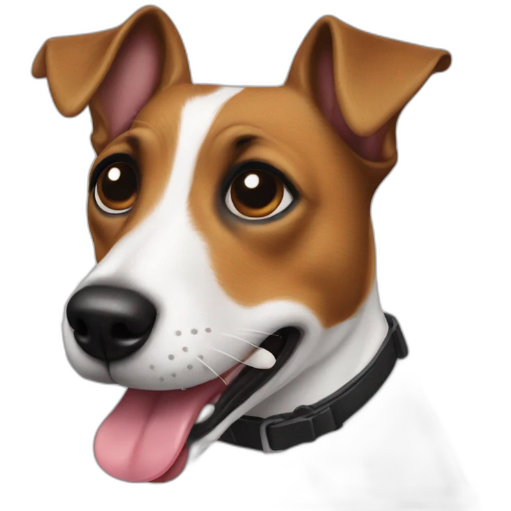 Jack Russel Tongue emoji