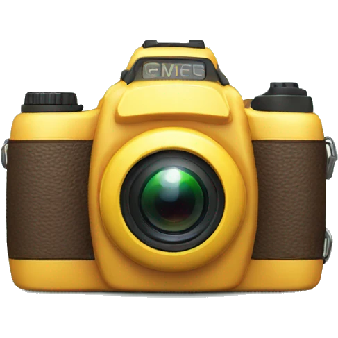 Kids camera with games emoji