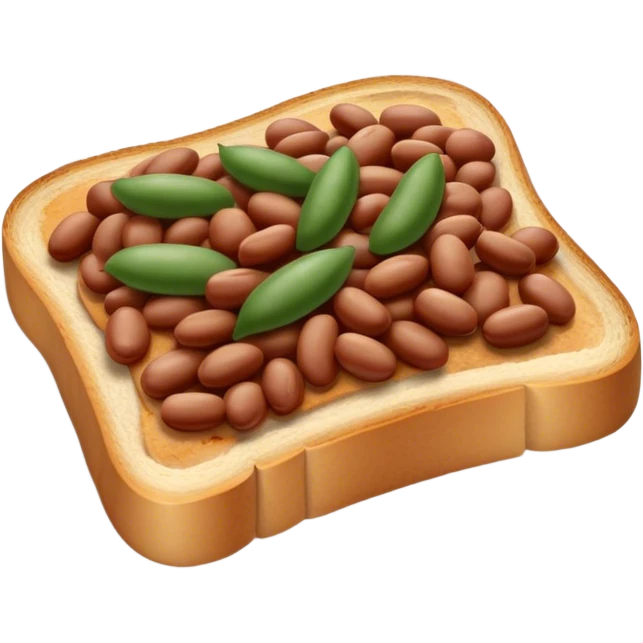 Beans on toast emoji
