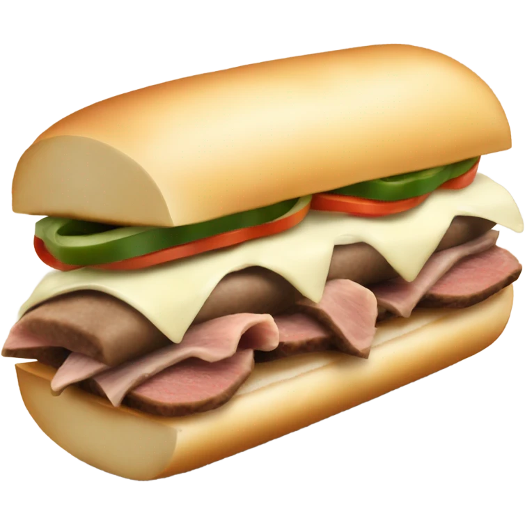 Philly Beef sub emoji