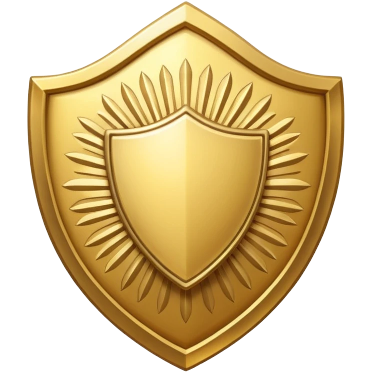 Create a Shield / Crown that represents confidence emoji
