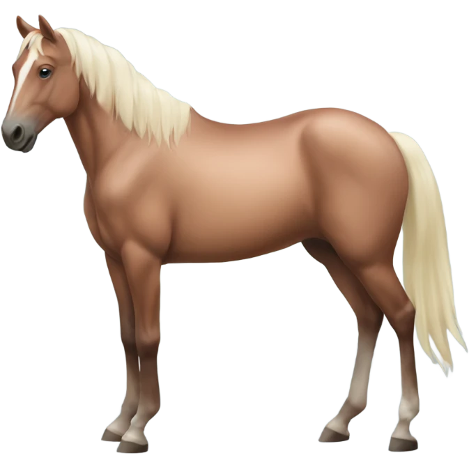 Caballo rosado emoji