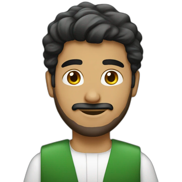 I Saudi guy emoji