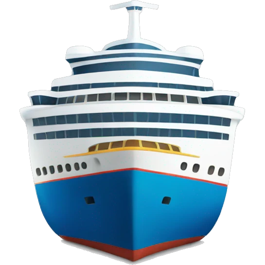 Cruise ship  emoji